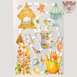 y20OFFzCMXNX Mamelok }bNXNbvV[g _CJbg ƒ(Scrap Sheet Birds, Birdhouses and Eggs)fRp[W R[W XNbvsN`[ _CJbg G