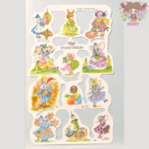 y20OFFzCMXNX Mamelok }bNXNbvV[g _CJbg NXgEtH[O ۂ̃IK Gt@g (Scrap Sheet Olga the Elephant)fRp[W R[