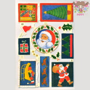 【20%OFF】イギリス製クロモス Mamelok マメロック☆スクラップシート ダイカット アンティーク調クリスマスカード タグ ツリー☆(Scrap Sheet Christmas11)デコパージュ コラージュ スクラップピク