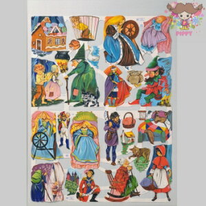 y20OFFzCMXNX Mamelok }bN唻 AeB[Nw[ƃO[e b Ƃb(Hansel and Gretel and Rumpelstiltskin Scrap Sheet)fRp[W R[W XNbvsN