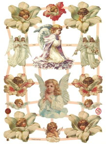 hCc NXVg GWF(glossy pictures - Weie Engel, unter anderem mit Blumen)fRp[W R[W XNbvsN`[ _CJbg G{X Vg GWF H ԕ