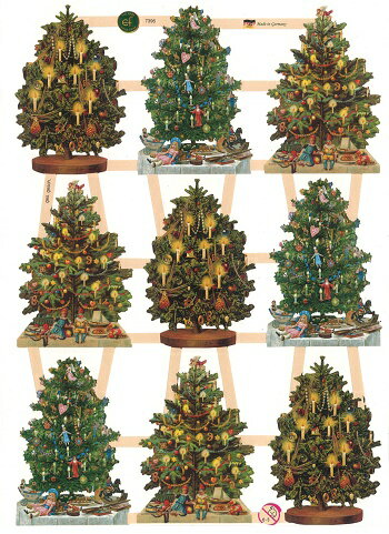 楽天市場 ドイツ製 クロモス クリスマスツリー Glossy Pictures 9 Weihnachtsb 228 Ume デコパージュ コラージュ スクラップピクチャー ダイカット エンボス クリスマス オーナメント おもちゃ プレゼント ｐｉｐｐｙ ２号店