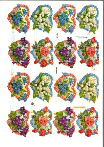 hCc NXn[gt[2 t̏ ԕ(blaue Blumenherzen)fRp[W R[W XNbvsN`[ _CJbg G{X AeB[N