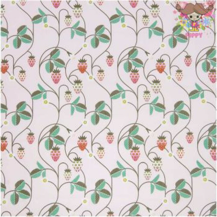 楽天市場】Rico Designファブリック☆Strwaberries, pink☆(約  