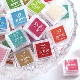 ☆スタンプ台・インク アートニックS1☆【メール便発送可】普通紙 エンボス加工 水性インク 顔料インク