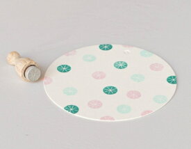 【在庫限り】Perlenfischer可愛いコーン型スタンプ（S）☆ドット ミニ 模様（MUSTERDOT MINI ）☆木製 コーン型 プレゼント クラフト 雑貨 保育園 幼稚園 先生【メール便発送可】