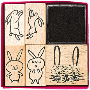 RICO DESIGN X^v5Zbg킢 oj[@x \x iSTAMP SET, BUNNIES, FSC 100%jyzւ̂ݔzؐ v[g Ntg G C[X^[