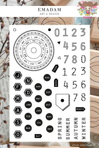 EMADAM NAX^vCalendar stamps Vol. 1, A6J_[ G  j t ~ ێ蒠 L W[i bsO