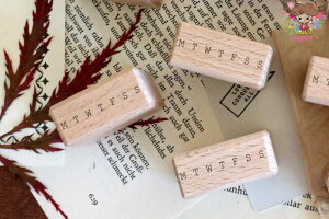 EMADAM o[X^vWeekdays, horizontal, for 0.5 gridT  蒠 L W[i J_[