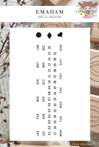 EMADAM NAX^vPerpetual calendar, rectangle classicJ_[  j t `蒠 L W[i bsO