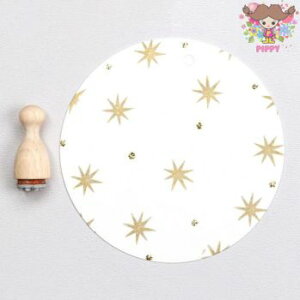 Perlenfischer可愛いコーン型スタンプ(S)☆星型 スター ミニ(STERN 2 MINI)☆木製 コーン型 プレゼント クラフト 雑貨 保育園 幼稚園 先生【メール便発送可】