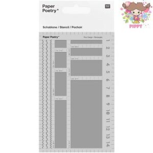 RICO DESIGN �X�e���V���V�[�g��Bullet Diary stencil rectangles���y���[���֔����z�o���b�g�_�C�A���[ �����`�X�e���V���V�[�g �X�e���V���v���[�g �e���v���[�g �蒠 �m�[�g �X�P�b�`�u�b�N