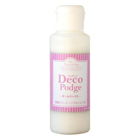 Deco Podge デコポッジ デコナップ☆オールパーパス(100ml)☆デコパージュ用 のり 糊 グルー【メール便/発送不可】