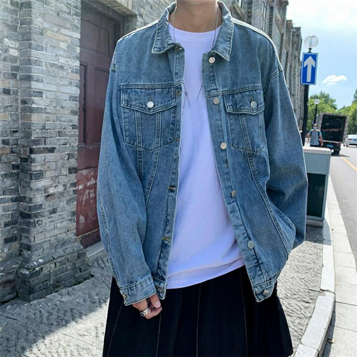 楽天市場 デニムジャケット メンズ ｇジャン アウター ショート丈 コート ジージャン 服 カジュアル おしゃれ 通勤 紳士服 ジャケット おすすめ お呼ばれ 就活 オフィス 秋冬新作 ピリカ東京本店