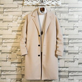 チェスターコート メンズ ビジネス ロングコート ダブル アウター 服 カジュアル おしゃれ 通勤 紳士服 暖かい 厚手 秋冬 ジャケット スリム ストレッチ オフィス おすすめ