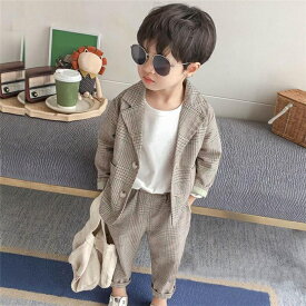 子供スーツ 男の子 スーツ 2点セット 子供 フォーマル ジャケット+ズボン セット スーツ 通年 ピアノ発表会 キッズ 紳士服 子供服フォーマルスーツ 入学式 入園式 卒業式 七五三
