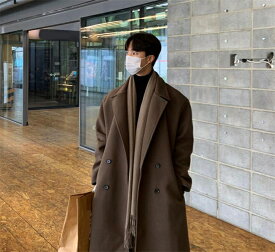 チェスターコート メンズ ビジネス ロングコート ダブル アウター 服 カジュアル おしゃれ 通勤 紳士服 暖かい 厚手 秋冬 ジャケット スリム ストレッチ オフィス 細身 二次会