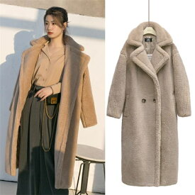 ファーコート レディース 毛皮コート フェイクファージャケット 厚手 防寒 もこもこ ロング丈 アウター カジュアル おしゃれ ふわふわジャンパー 暖かい 秋冬 ゆったり 体型カバー