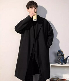 メンズ チェスターコート ビジネス ロングコート ダブル アウター 服 カジュアル おしゃれ 通勤 紳士服 暖かい 厚手 秋冬 ジャケット スリム ストレッチ オフィス 細身 二次会