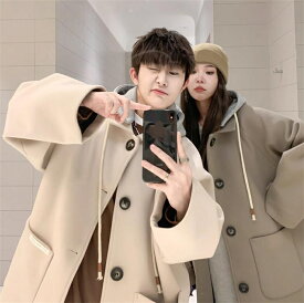 チェスターコート ペアルック ロング 長袖 ジャケット男女兼用 防寒 ロングコート レディース メンズ おしゃれ アウター カップル トレンチコート ゆったり 上品 きれいめ お誕生日 結婚式 記念日 お揃い プレゼント