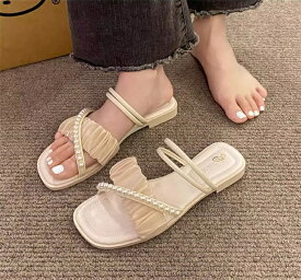 フラットサンダル ビーチサンダル レディース ローヒール サンダル 痛くない きれいめ おしゃれ 人気 夏靴 旅行 カジュアル 軽量 かわいい リゾート 水遊び 歩きやすいぺたんこサンダル