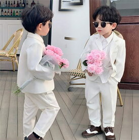 子供スーツ 男の子 スーツ 2点セット 子供 フォーマル ジャケット+ズボン セット 通年 ピアノ発表会 キッズ 紳士服 子供服フォーマルスーツ 入学式 入園式 卒業式 七五三