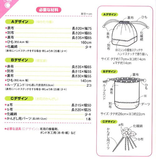 楽天市場 パターン 型紙 ゆかた巾着 信玄袋 簡単 実寸大 実物大 作り方 レシピ 大人 エプロン 浴衣 じんべえ 甚兵衛 メール便 ゆうパケット ｏｋ 手芸のピロル