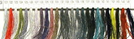 都羽根 絹カード巻き （ 手縫い糸 ) 色指定分 （ ＃121番 ～＃145番 )