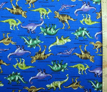 楽天市場 現品限りです 廃番になりました プリント生地 布 恐竜の世界 青 オックス 綿100 生地幅 約108cm 恐竜 きょうりゅう 怪獣 トリケラトプス ティラノサウルス アンキロサウルス プテラノドン パラサウロロフス 手芸のピロル