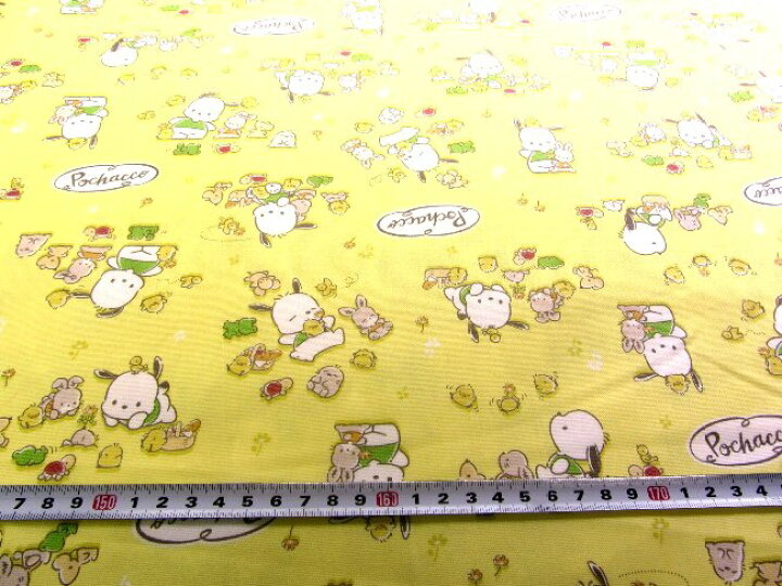 楽天市場】☆廃番になりました☆ キャラクター 生地 布 ポチャッコ 