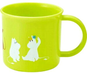 キャラクター コップ ( プラカップ ) ムーミン ( アニメーション21 グリーン ) 200ml ( キャラクターグッズ コップ ランチグッズ 食器 ランチ お弁当 遠足 給食 キッズ 子供 ) 【×メール便 (