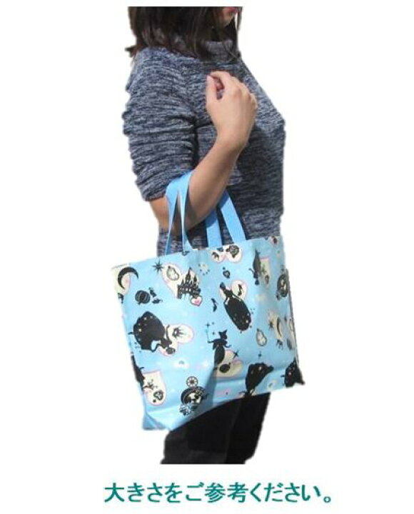 楽天市場】手作りビニールバッグ （ プールバッグ ) スターライト ( 黒  