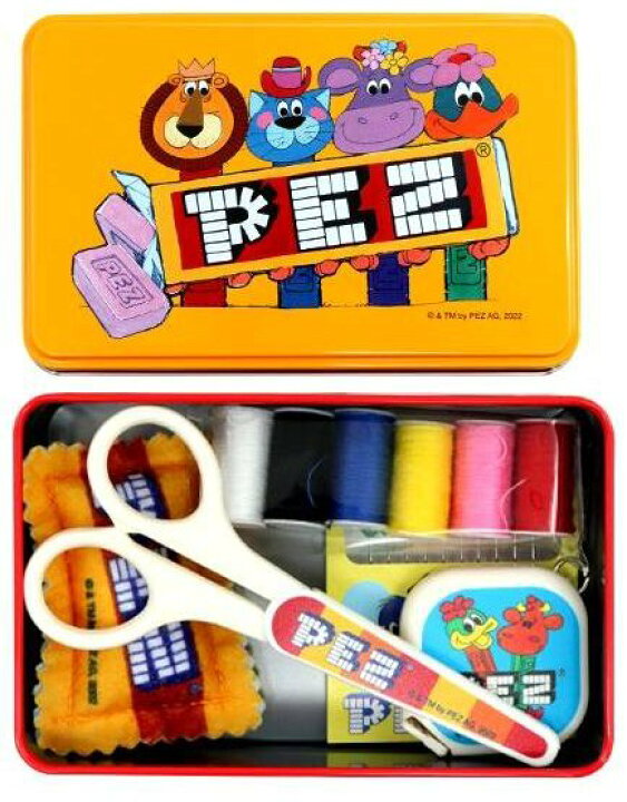 楽天市場】ソーイングセット ペッツ （ PEZ ）（ イエロー 系 )（ 大き  