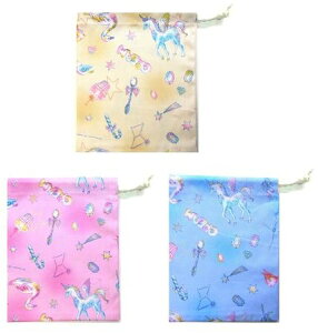 コップ袋 ( 手作り ) ペガサス ( コップ入れ 給食袋 巾着袋 きんちゃく袋 小 ミニサイズ 巾着バッグ キッズ 雑貨 ポーチ 子供 通園 通学 かわいい おしゃれ 男の子 女の子 ) 【メール便OK】