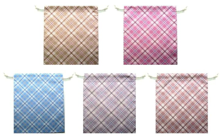 楽天市場】給食袋 （ 手作り ) バイアス チェック （ バイアス  