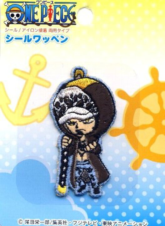 楽天市場 キャラクター 刺しゅう ワッペン ワンピース ロー キャラクターワッペン アップリケ アイロン 刺繍 かわいい おしゃれ マーク キッズ 子供 こども 男の子 女の子 入園 入学 手芸のピロル