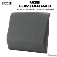 【レーシングシミュレーターで腰を安定させて速く走らせる】エクスジェル　レーシング ランバーパッド お…