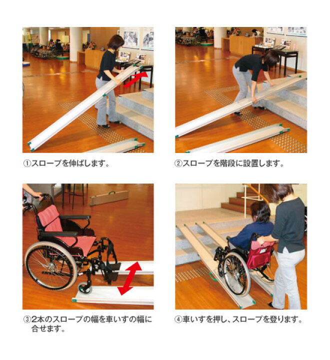 楽天市場】送料無料 テレスコピックスロープ長さ300cm【車いす用 