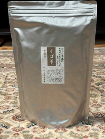 有機畑で育てたそばを原料としたそば茶　中煎り 1kg　グルテンフリー