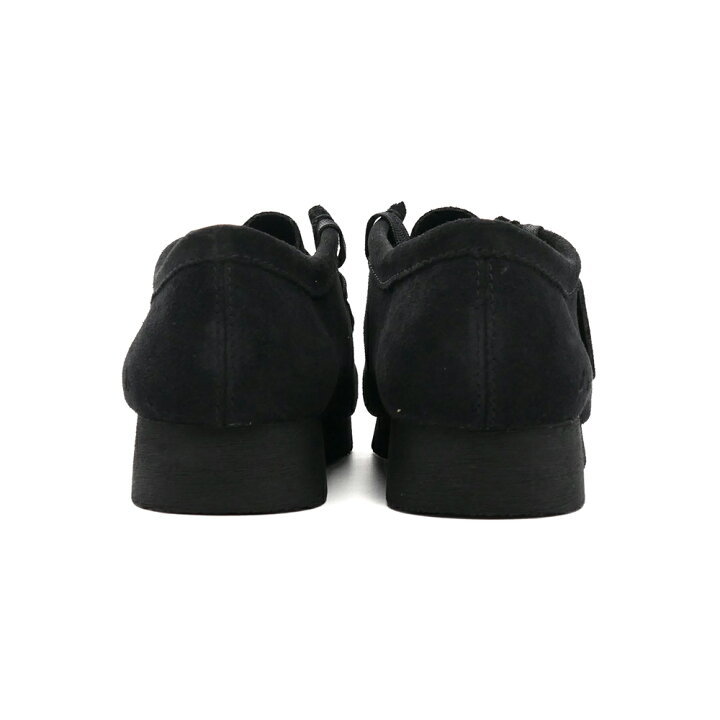 楽天市場】ブーツ クラークス Clarks ワラビー2 ブラックスエード 黒 