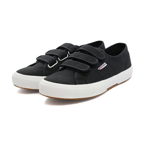 �X�j�[�J�[ �X�y���K SUPERGA 2750-COT3STRAPU �u���b�N/F�z���C�g �� S00BN20-F83 �����Y ���f�B�[�X �V���[�Y �C