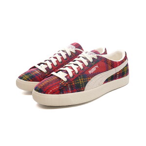 スニーカー プーマ PUMA スウェードVTGハリスツイード レッド 赤 393219-01 メンズ シューズ 靴 23FW