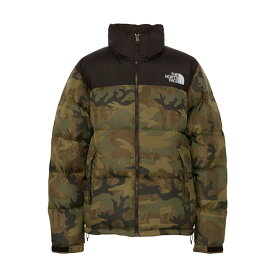 アウター ノースフェイス THE NORTH FACE ノベルティーヌプシジャケット カモ 緑 ND92336-TF メンズ レディース 23FW