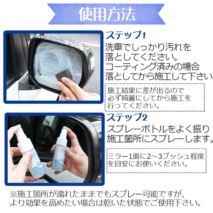 楽天市場 50 Offクーポン配布 洗車 ドアミラー 親水 コーティング剤 ミラーコート 水滴消し Side Mirror Shield 30ml 超親水 サイドミラーコート サイドミラー 水滴消し 水滴除去 水滴つかない 親水コート 親水ガラスコート 鏡 撥水 曇り くもり 除去 車 単車 楽天市場 50 Offクーポン配布 洗車 ドアミラー 親水 コーティング剤 ミラーコート 水滴消し Side Mirror Shield 30ml 超親水 サイドミラーコート サイドミラー 水滴消し 水滴除去 水滴つかない 親水コート 親水ガラスコート 鏡 撥水 曇り くもり 除去 車 単車