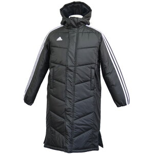 83KIDSESSパデッドロングコート【adidas】アディダスJRジュニアサッカー中綿ベンチコート18FW(FVW50)