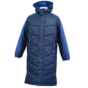 83KIDSESSパデッドロングコート【adidas】アディダスJRジュニアサッカー中綿ベンチコート18FW(FVW50)