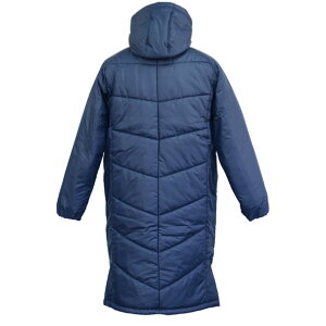 83KIDSESSパデッドロングコート【adidas】アディダスJRジュニアサッカー中綿ベンチコート18FW(FVW50)
