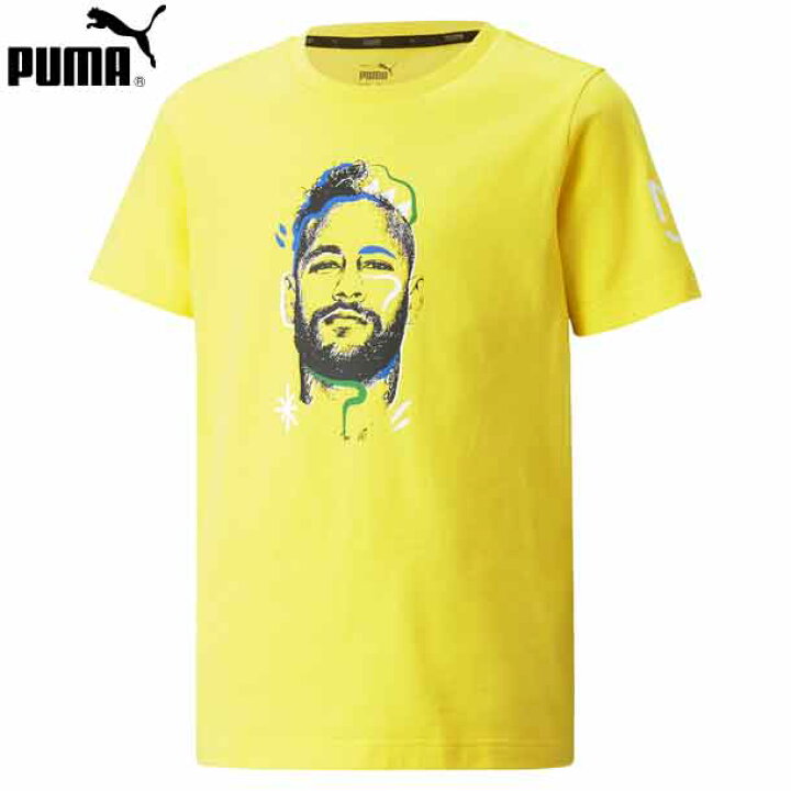 楽天市場 キッズ Njr ネイマール コパ グラフィック Tシャツ Jr Puma プーマジュニア サッカー ウェア Tシャツ21aw ピットスポーツ 楽天市場店