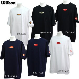 ウィルソン WILSON ショートスリーブ Tシャツ 半袖 野球 ウェア ベースボールシャツ 22SS(WB60294-030507111517)