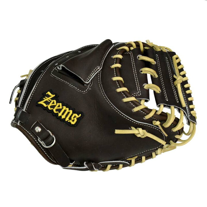 楽天市場】ジームス Zeems 軟式キャッチャーミット 三方親 ユース 